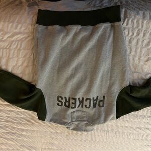 Green and Gray Packers Sweatshirt